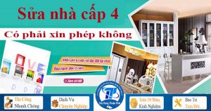 Sửa nhà cấp 4 có phải xin phép không