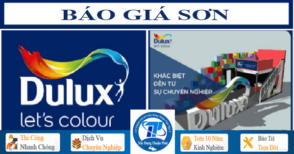 Báo giá sơn Dulux mới nhất