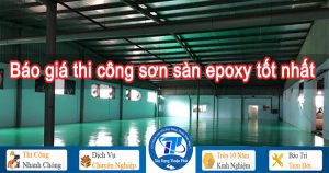 Công ty báo giá chi phí thi công sơn epoxy tại TPHCM giá rẻ