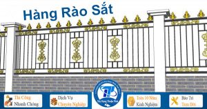 Báo giá thi công làm hàng rào sắt