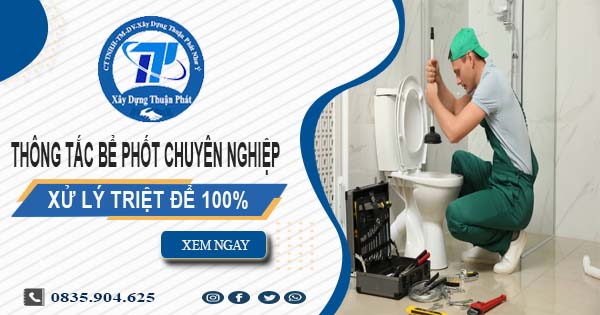 Thông tắc bể phốt chuyên nghiệp - Xử lý triệt để 100%