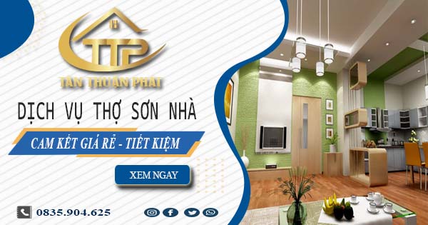 Giá dịch vụ thợ sơn nhà tại Tp Biên Hoà | Tiết kiệm 20% chi phí