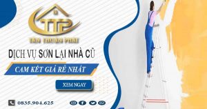 Báo giá chi phí sơn lại nhà cũ tại Hóc Môn – Cam kết giá rẻ nhất