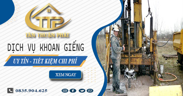 Bảng giá khoan giếng tại Hóc Môn -【Tiết Kiệm 20% Chi Phí】