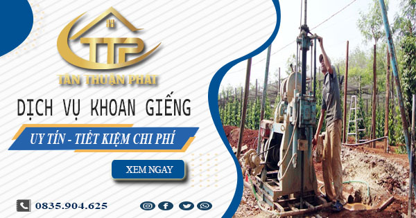 Bảng báo giá khoan giếng tại Quận 10【Tiết kiệm 20% chi phí】