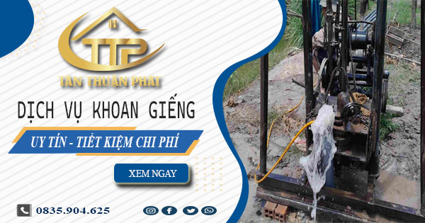 Bảng báo giá khoan giếng tại Quận 3【Tiết kiệm 20% chi phí】