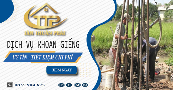 Bảng báo giá khoan giếng tại Quận 5【Tiết kiệm 20% chi phí】