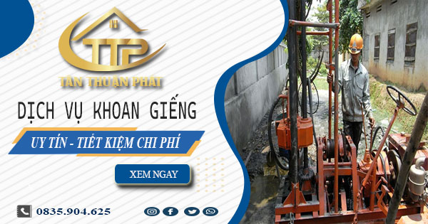 Bảng báo giá khoan giếng tại Quận 6【Tiết kiệm 20% chi phí】