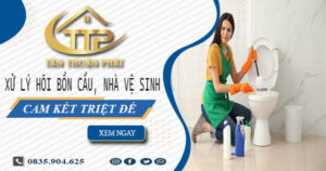 Xử lý hôi bồn cầu, nhà vệ sinh tại Bà Rịa -【Cam kết triệt để】