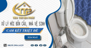 Xử lý hôi bồn cầu, nhà vệ sinh tại Long Xuyên -【Cam kết triệt để】