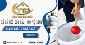 Xử lý hôi bồn cầu, nhà vệ sinh tại Ngã Bảy -【Cam kết triệt để】