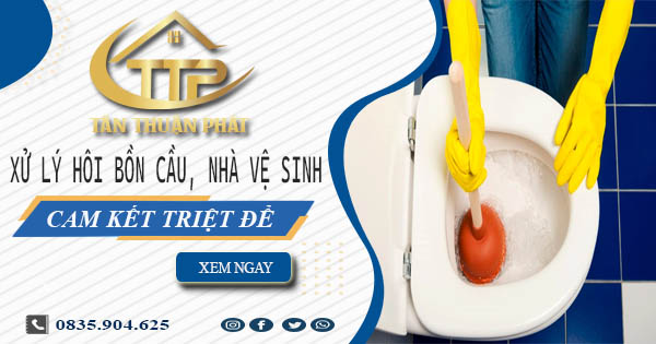 Xử lý hôi bồn cầu, nhà vệ sinh tại Phú Xuyên -【Cam kết triệt để】