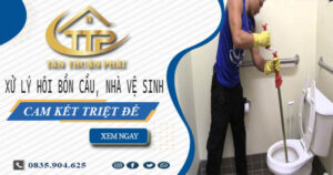 Xử lý hôi bồn cầu, nhà vệ sinh tại Sóc Trăng -【Cam kết triệt để】