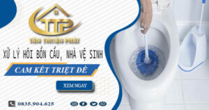 Xử lý hôi bồn cầu, nhà vệ sinh tại Vị Thanh -【Cam kết triệt để】
