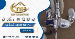 Báo giá sửa chữa & thay vòi hoa sen tại Bình Dương【Giảm 20%】