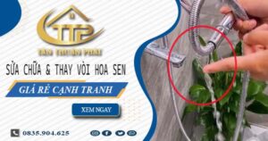 Báo giá sửa chữa & thay vòi hoa sen tại Gò Vấp【Giảm 20%】