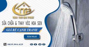 Báo giá sửa chữa & thay vòi hoa sen tại Nhà Bè【Giảm 20%】