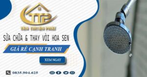 Báo giá sửa chữa & thay vòi hoa sen tại Quận 1【Giảm 20%】