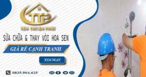 Báo giá sửa chữa & thay vòi hoa sen tại Quận 2【Giảm 20%】