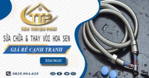 Báo giá sửa chữa & thay vòi hoa sen tại Quận 4【Giảm 20%】