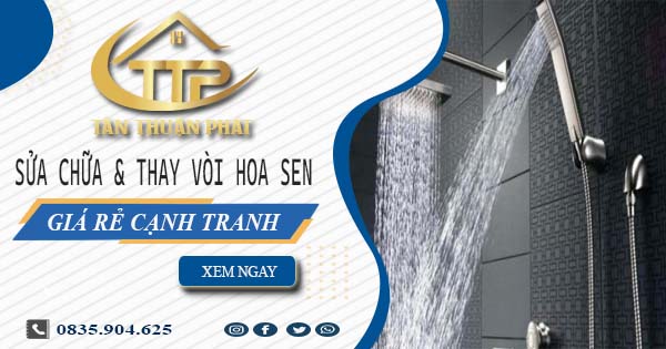 Báo giá sửa chữa & thay vòi hoa sen tại Vũng Tàu【Giảm 20%】