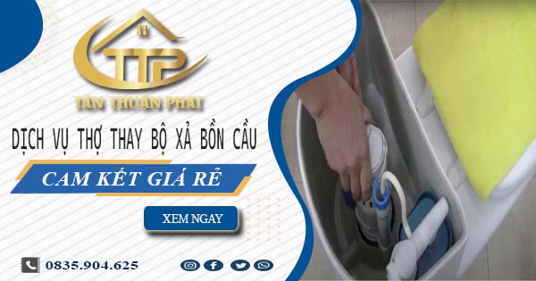 Dịch vụ thợ thay bộ xả bồn cầu tại Long Thành -【Cam kết giá rẻ】