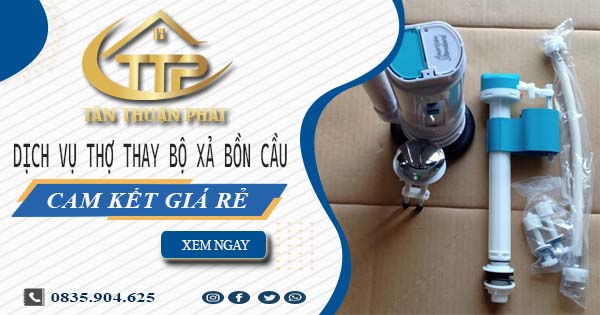 Dịch vụ thợ thay bộ xả bồn cầu tại TpHCM -【Cam kết giá rẻ】