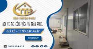 Đơn vị thi công vách và trần Panel tại Phú Nhuận【Chỉ từ 299K】