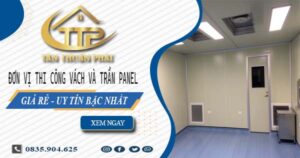 Đơn vị thi công vách và trần Panel tại Thủ Đức【Chỉ từ 299K】